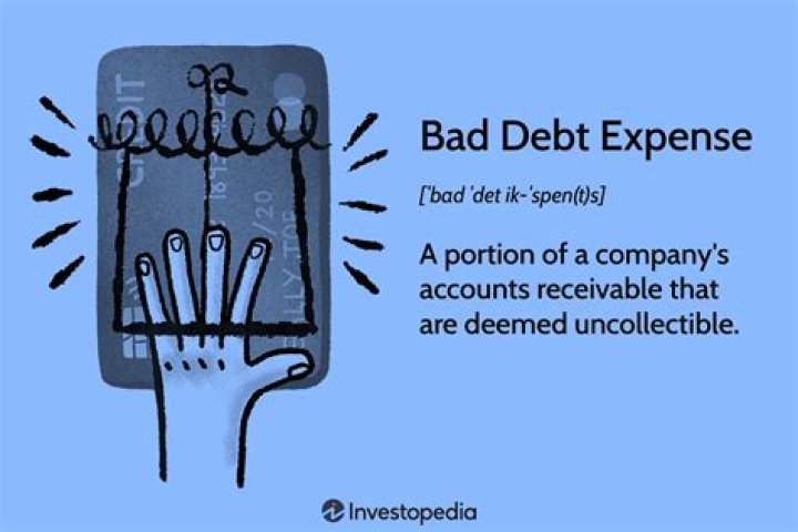 Does bad debt affect sales?